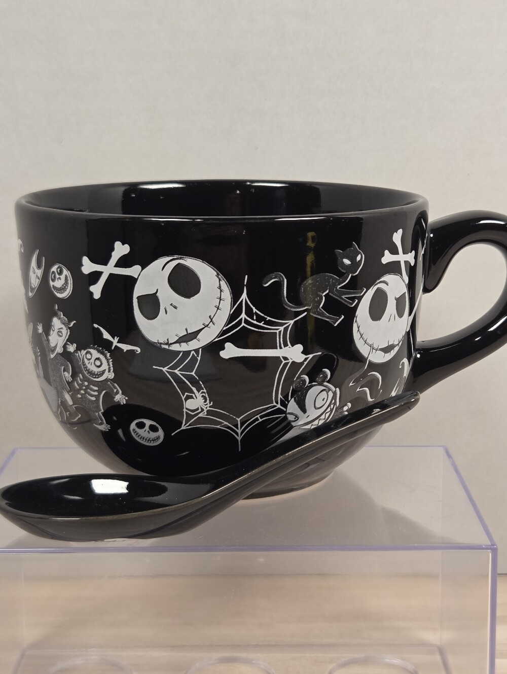 The Nightmare Before Christmas Bones Soup Mug & Spoon